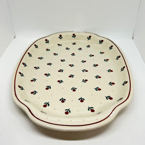 Platter ~ Oval ~ 11.5 x 15.5 inch ~ 135A - T1!