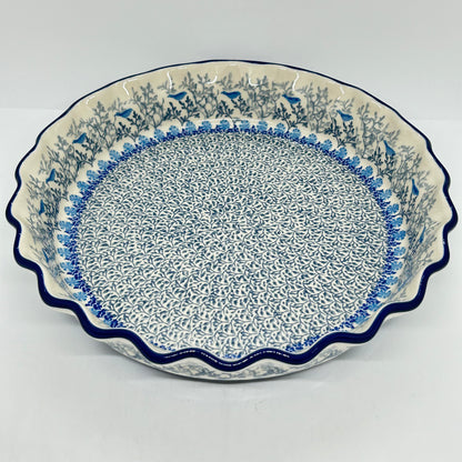 636 ~ Pie Plate ~ Fluted ~ 10" ~ 2829X - T4*