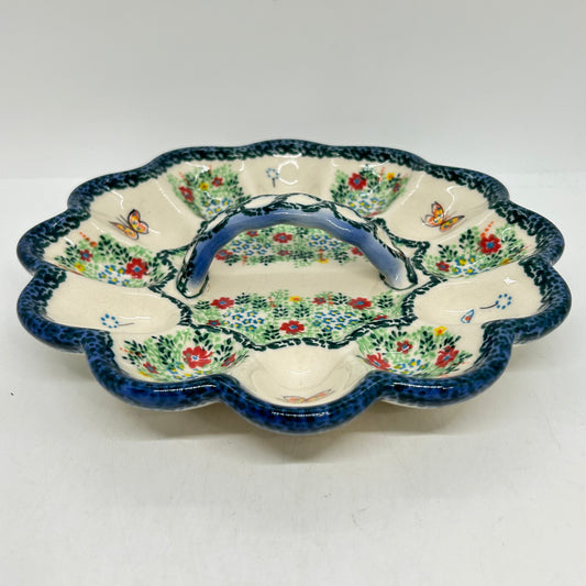 T13 Egg Dish with Handle U-D1