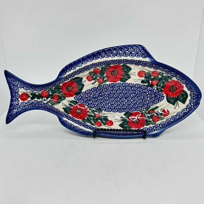 Fish Serving Plate - D15