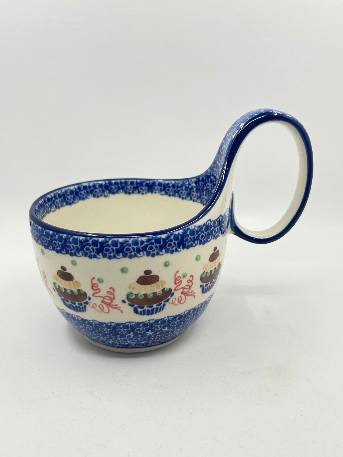 Bowl w/ Loop Handle ~ 16 oz ~ 1597X ~ T3!