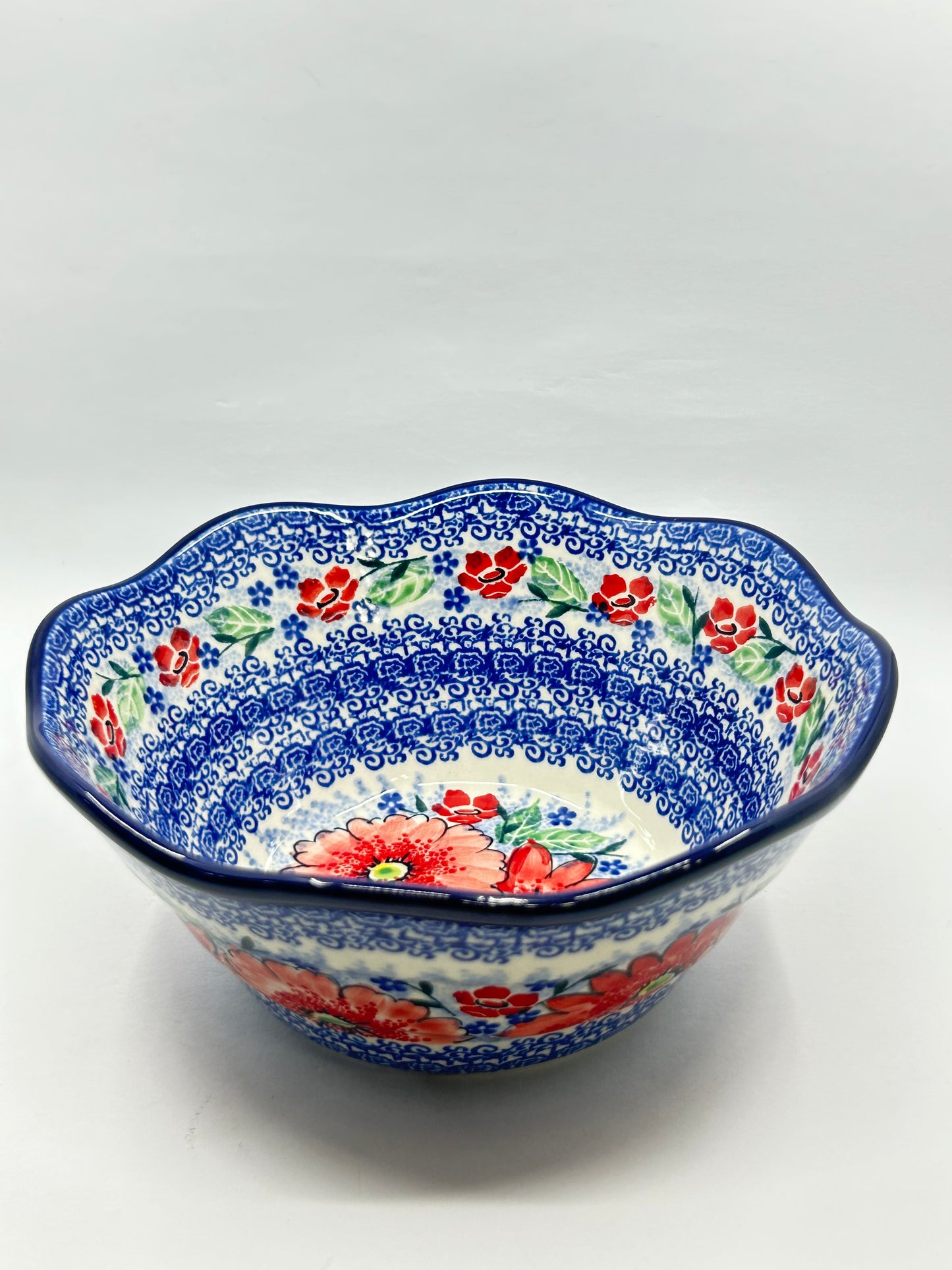 Bowl ~ Wavy Edge ~ Small ~ 8 inch ~ U5137 ~ U4*