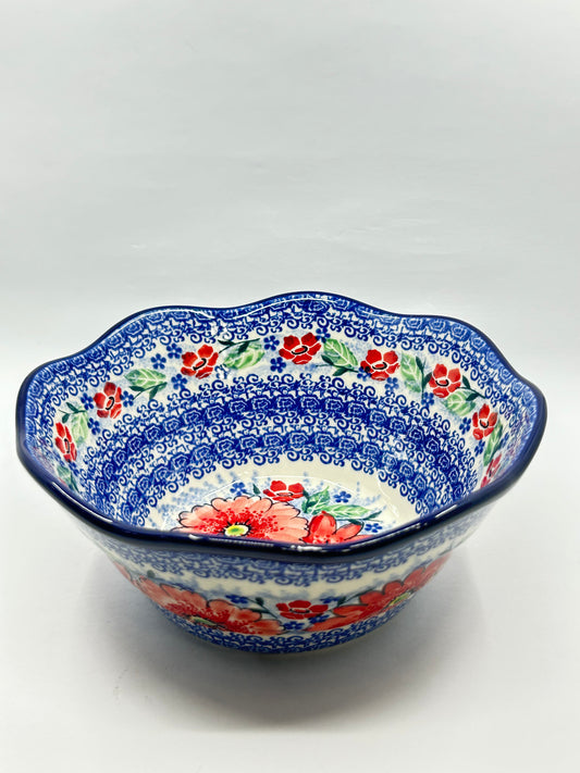 Bowl ~ Wavy Edge ~ Small ~ 8 inch ~ U5137 ~ U4*