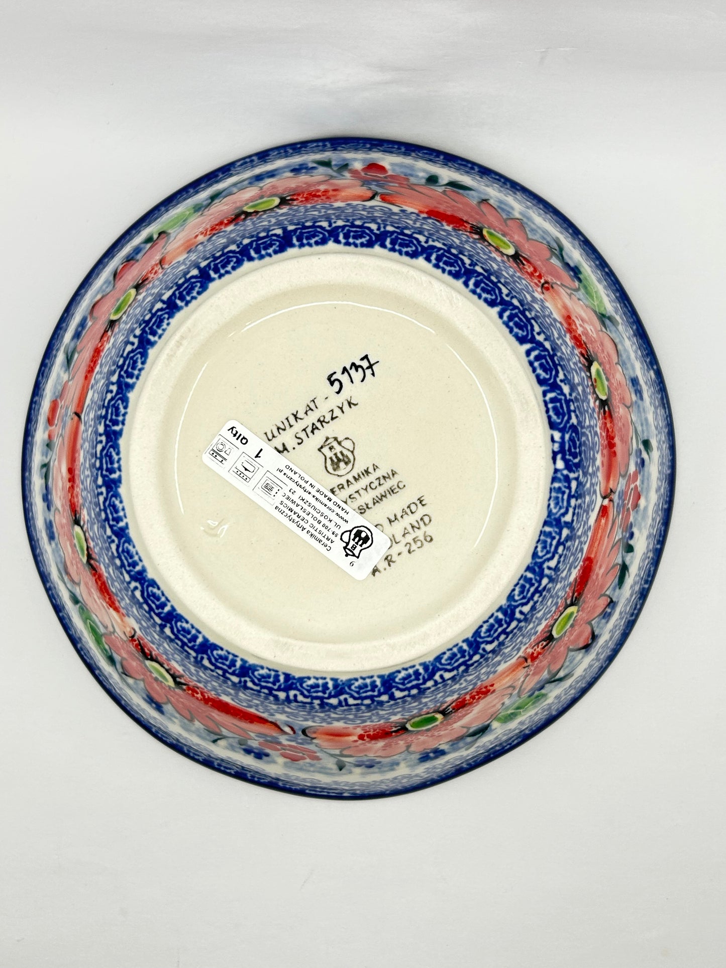 Bowl ~ Wavy Edge ~ Small ~ 8 inch ~ U5137 ~ U4*