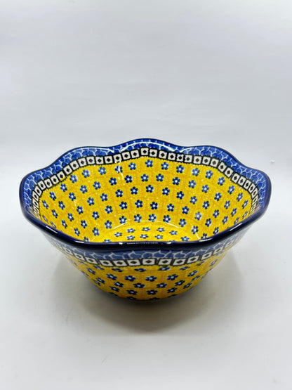 Bowl ~ Wavy Edge ~ Small ~ 8 inch ~ 0859X - T3*