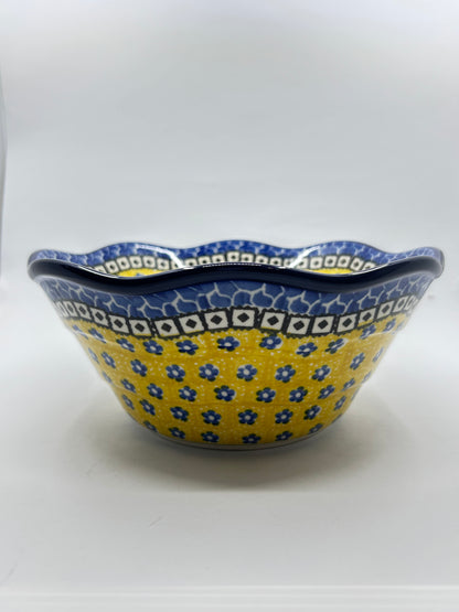 Bowl ~ Wavy Edge ~ Small ~ 8 inch ~ 0859X - T3*