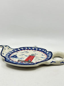 Teapot Shaped Plate - U5164 - U3!