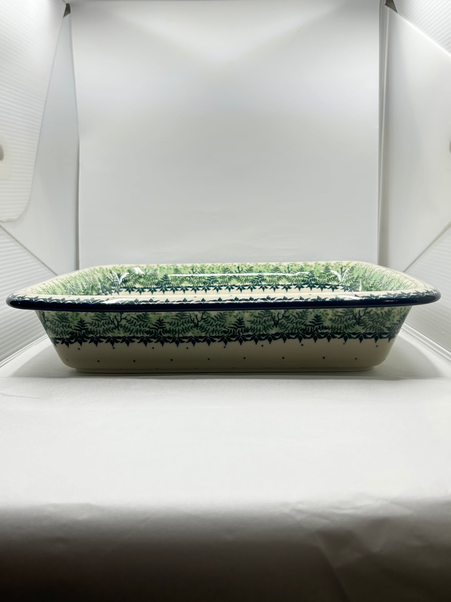 854 ~ Baker ~ Rectangular w/Rim ~ Lasagna ~ 11.25" x 13.75" - 3431 - T3*