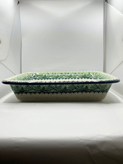 854 ~ Baker ~ Rectangular w/Rim ~ Lasagna ~ 11.25" x 13.75" - 3431 - T3*