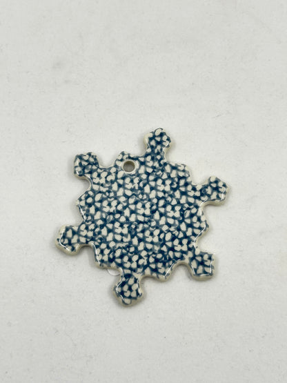 Ornament ~ Snowflake ~ 3 x 3 inch ~ 0288A ~ T1!