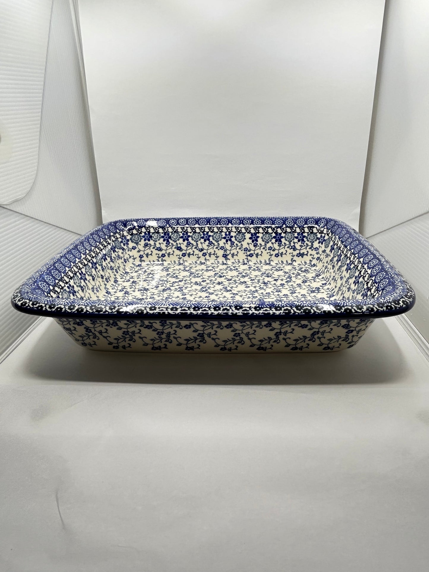 Baker ~ Rectangular w/Rim ~ Lasagna ~ 11.25 x 13.75 inch ~ 3427X ~ T4*