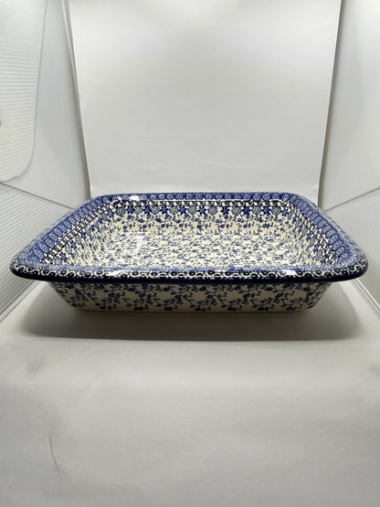 Baker ~ Rectangular w/Rim ~ Lasagna ~ 11.25 x 13.75 inch ~ 3427X ~ T4*