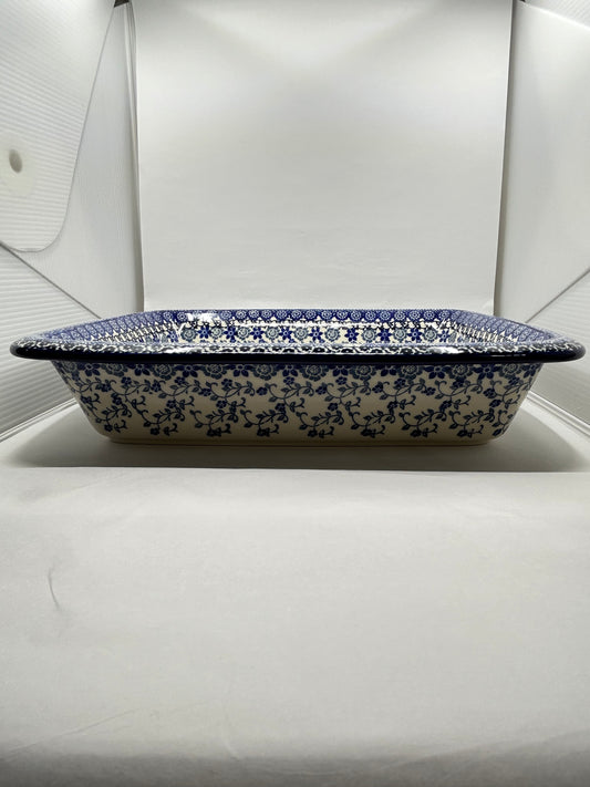 Baker ~ Rectangular w/Rim ~ Lasagna ~ 11.25 x 13.75 inch ~ 3427X ~ T4*