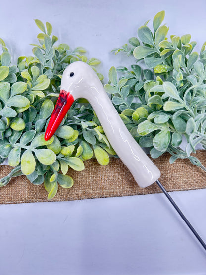 Ceramic Stork