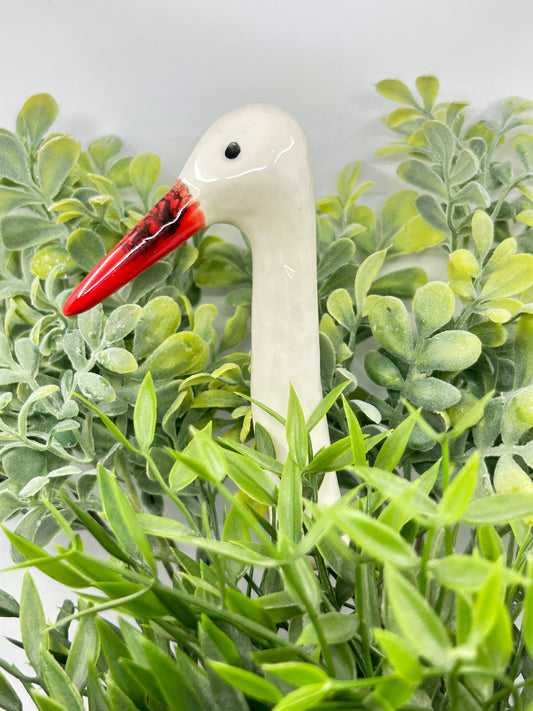 Ceramic Stork