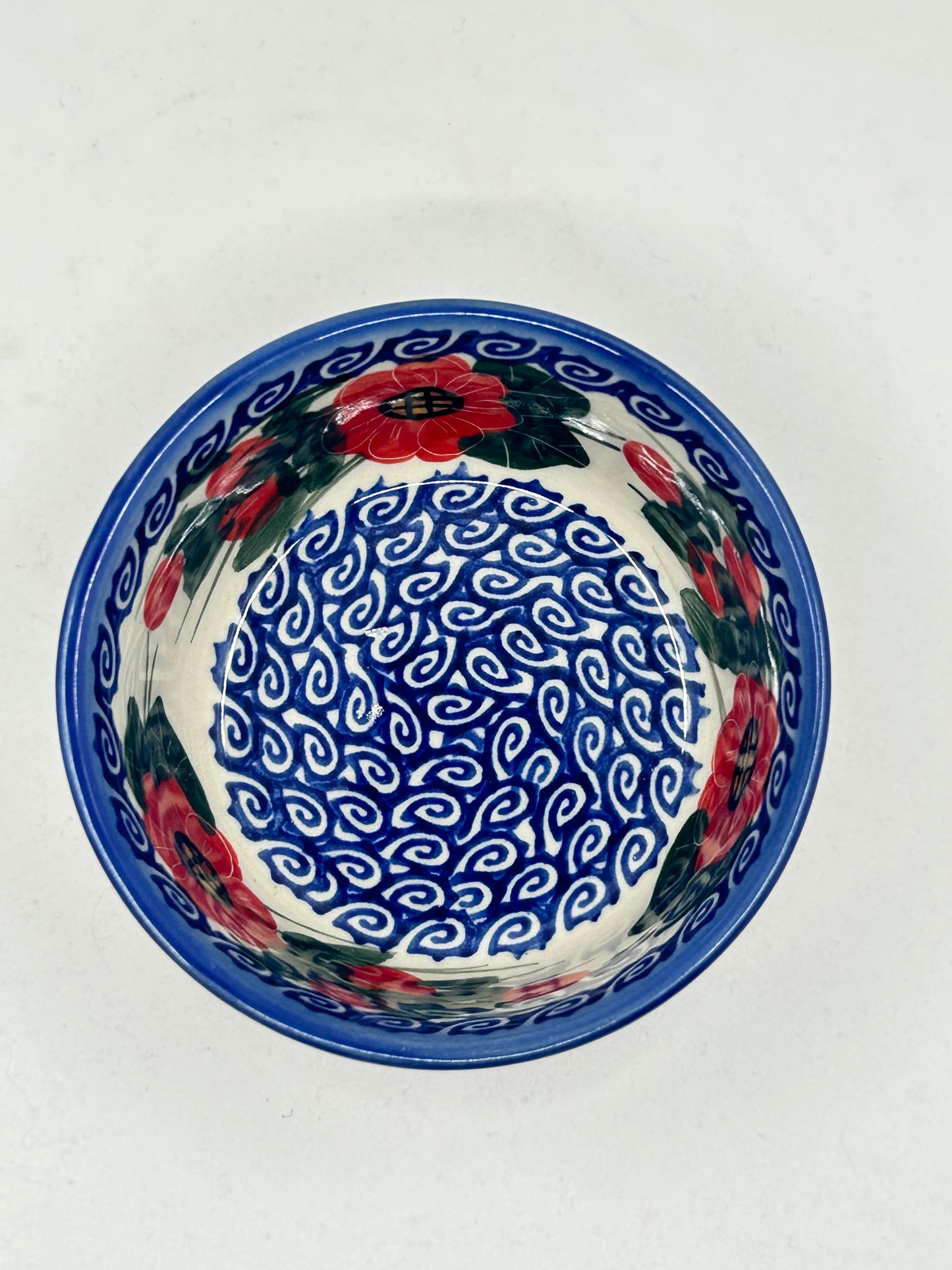 Ice Cream Bowl With Rim - D15