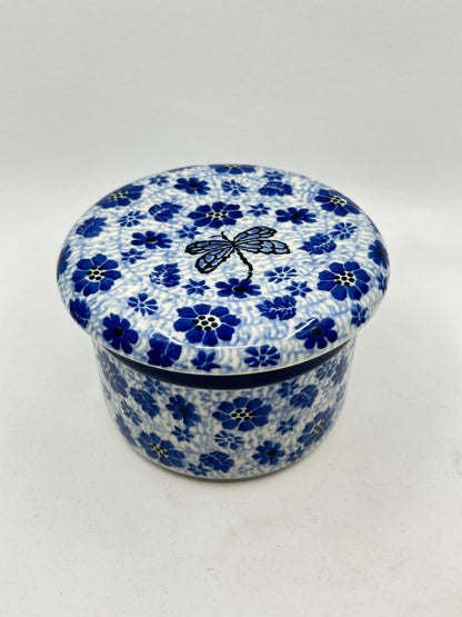 European Butter Dish ~ 3.75W x 3H ~ 1443X - T3!