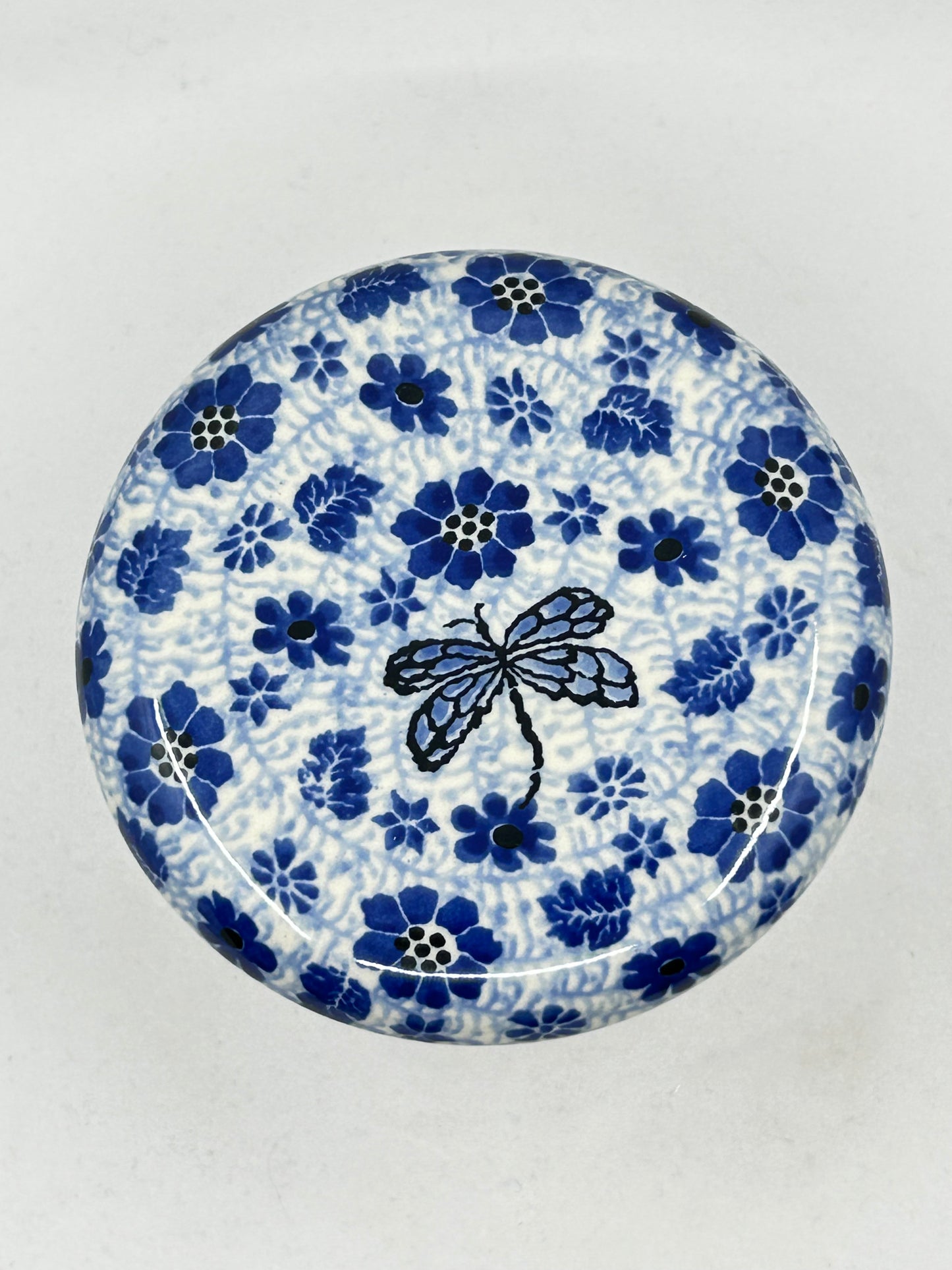 European Butter Dish ~ 3.75W x 3H ~ 1443X - T3!