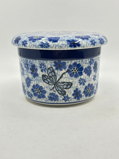 European Butter Dish ~ 3.75W x 3H ~ 1443X - T3!