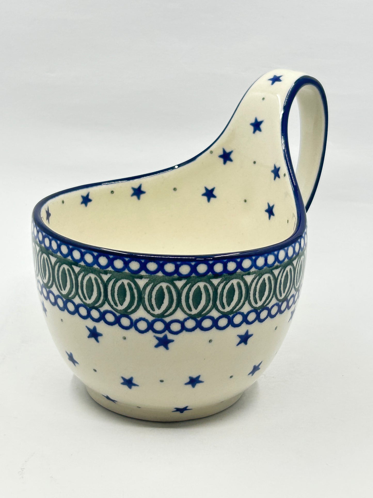 845 ~ Bowl w/ Loop Handle ~ 16 oz ~ 0085X - T1*