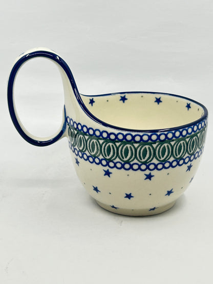 845 ~ Bowl w/ Loop Handle ~ 16 oz ~ 0085X - T1*