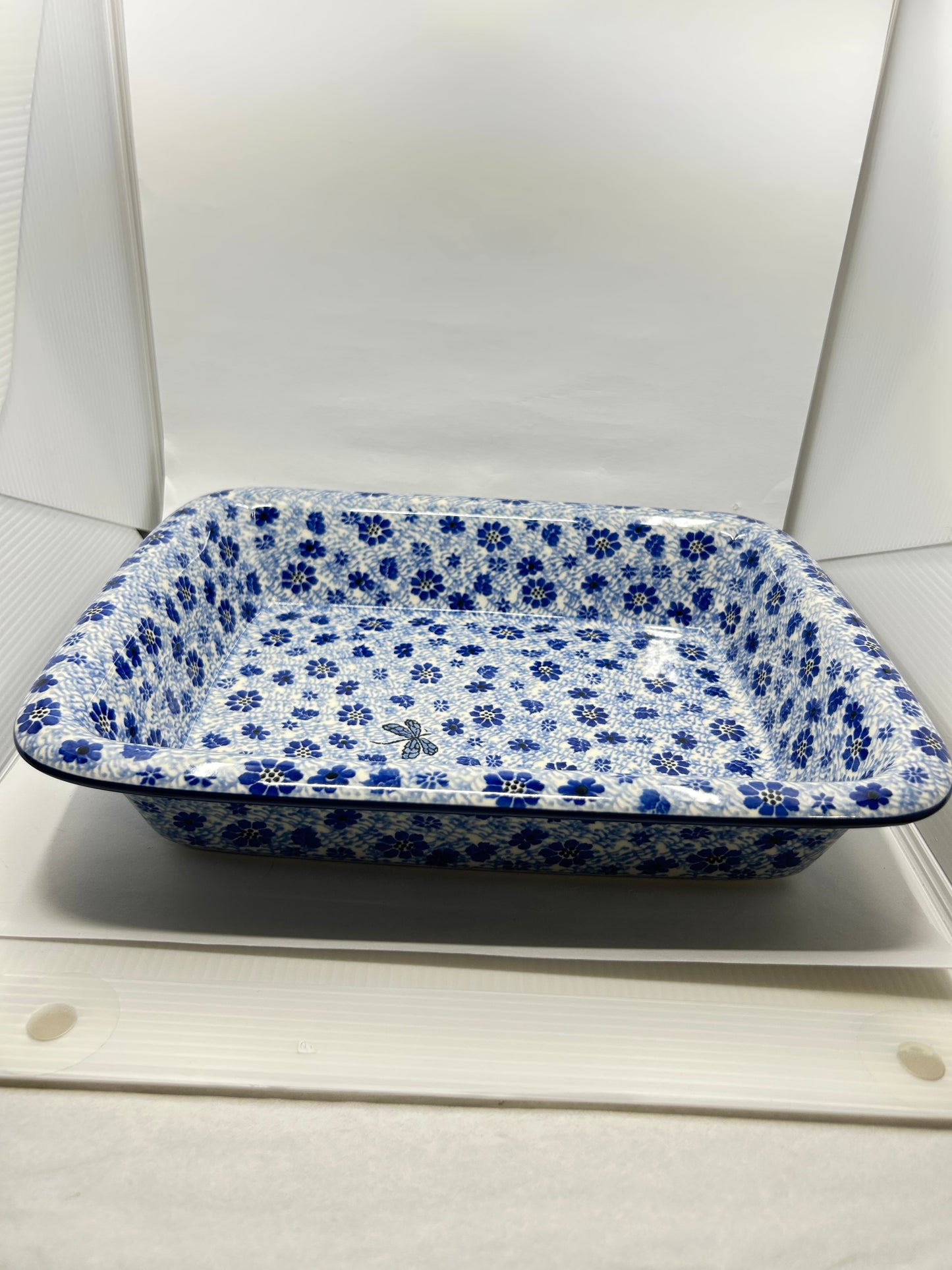 Baker ~ Rectangular w/Rim ~ Lasagna ~ 11.25 x 13.75 inch ~ 1443X ~ T3*