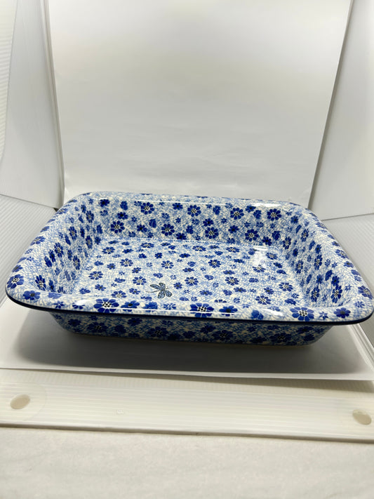 Baker ~ Rectangular w/Rim ~ Lasagna ~ 11.25 x 13.75 inch ~ 1443X ~ T3*
