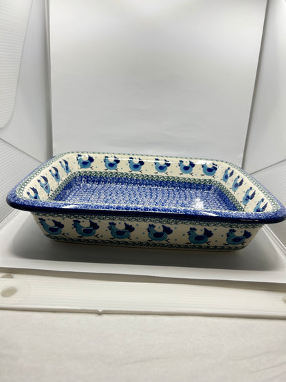 Baker ~ Rectangular w/Rim ~ Lasagna ~ 11.25 x 13.75 inch ~ 3329X ~ T4*