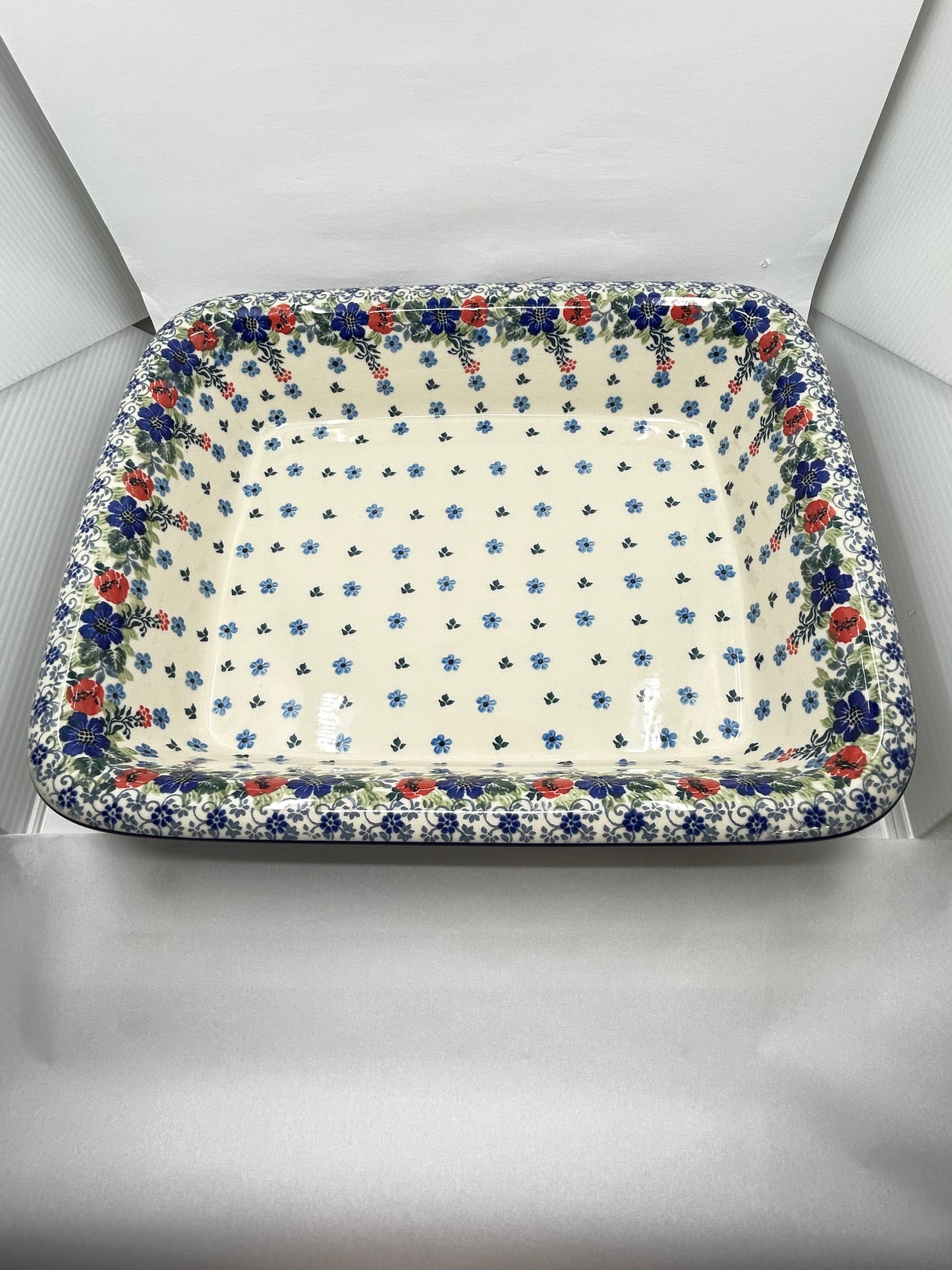 Baker ~ Rectangular w/Rim ~ Lasagna ~ 11.25 x 13.75 inch ~ 3430X ~ T4*
