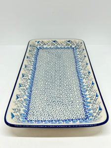 584 ~ Scalloped Tray ~ 6" x 13" ~ 2829X - T4!