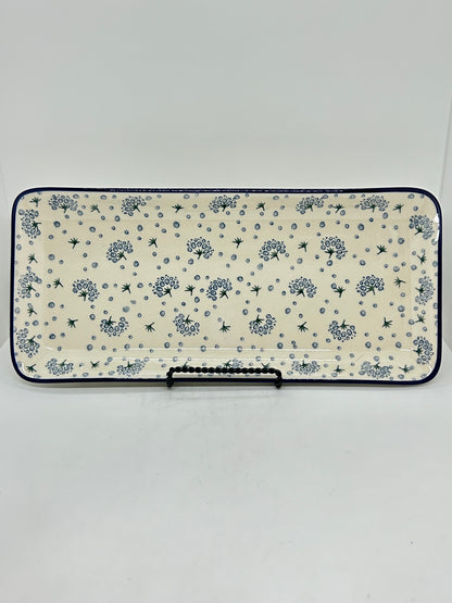 584 ~ Scalloped Tray ~ 6" x 13" ~ 2867X - T3!