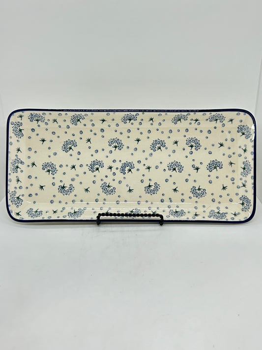 584 ~ Scalloped Tray ~ 6" x 13" ~ 2867X - T3!