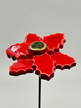 Load image into Gallery viewer, Ceramic Poinsetta