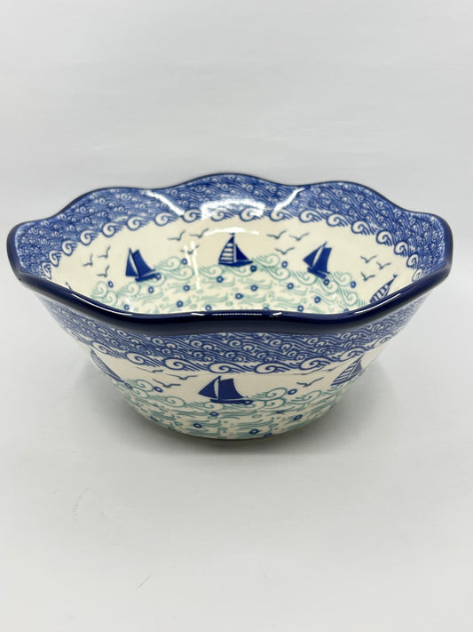 Bowl ~ Wavy Edge ~ Small ~ 8 inch ~ 2988X - T4*
