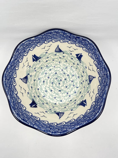 Bowl ~ Wavy Edge ~ Small ~ 8 inch ~ 2988X - T4*