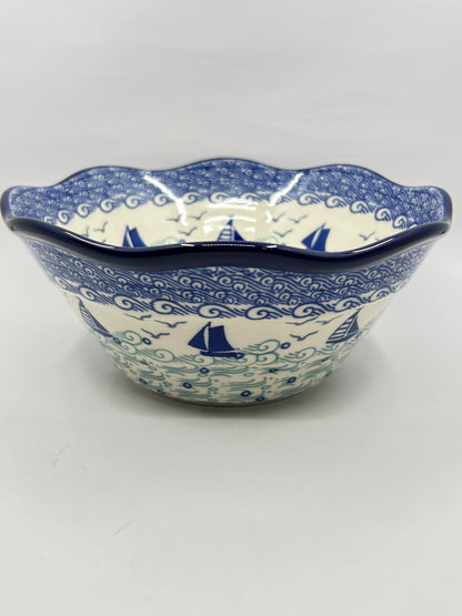 Bowl ~ Wavy Edge ~ Small ~ 8 inch ~ 2988X - T4*