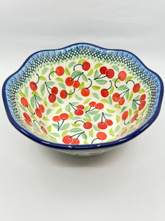Bowl ~ Wavy Edge ~ Small ~ 8 inch ~ 3250X - T4*