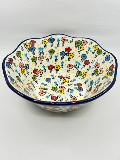 Bowl ~ Wavy Edge ~ Small ~ 8 inch ~ U4884 ~ U3*