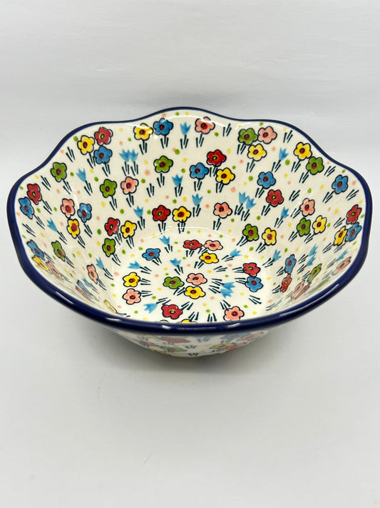 Bowl ~ Wavy Edge ~ Small ~ 8 inch ~ U4884 ~ U3*