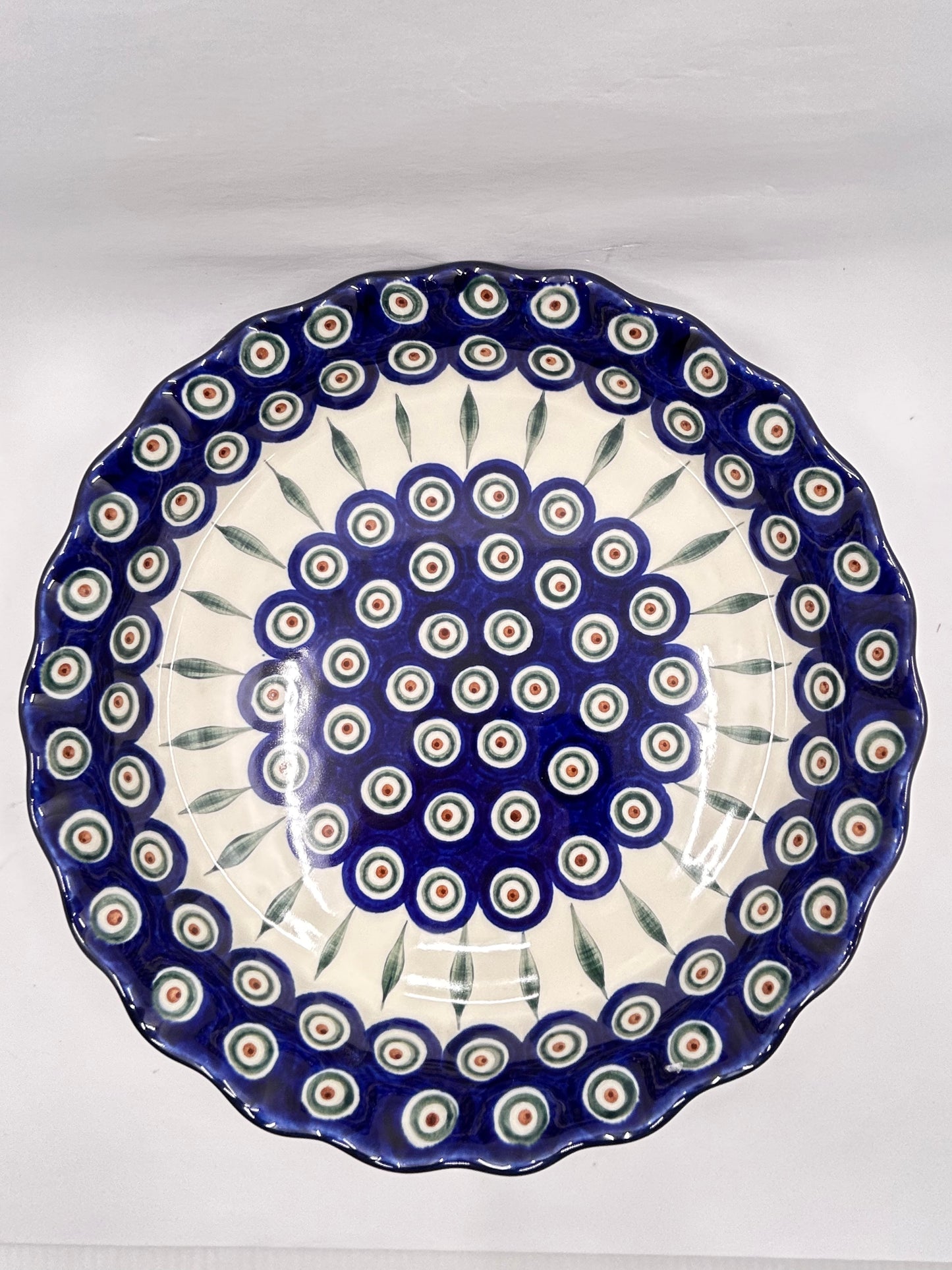 Pie Plate ~ Fluted ~ 10 inch ~ 54X ~ T3*