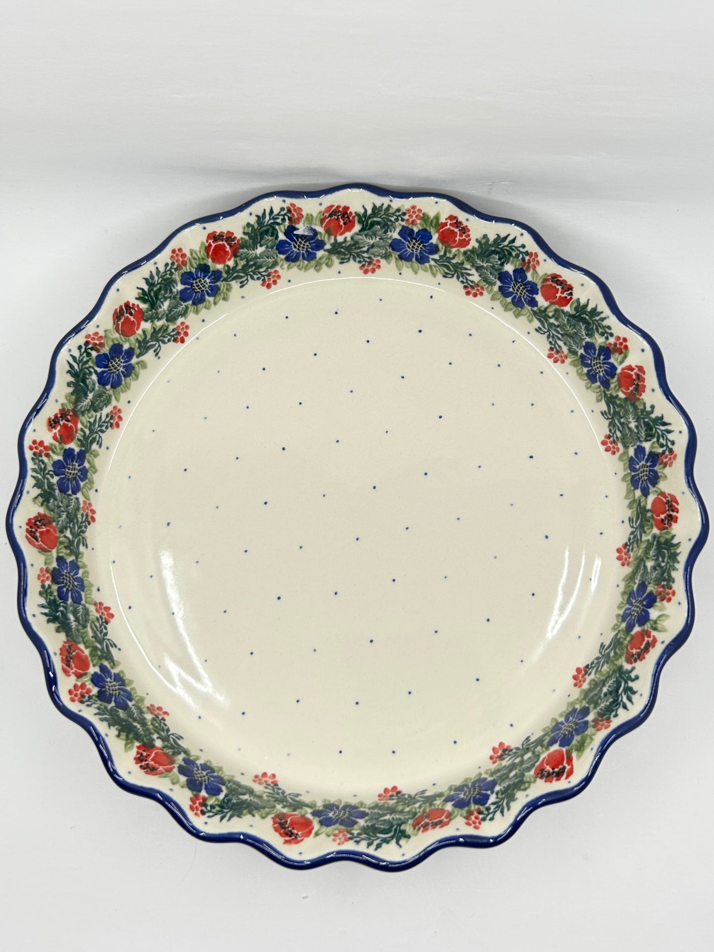 Pie Plate ~ Fluted ~ 10 inch ~ 1535X - T3*