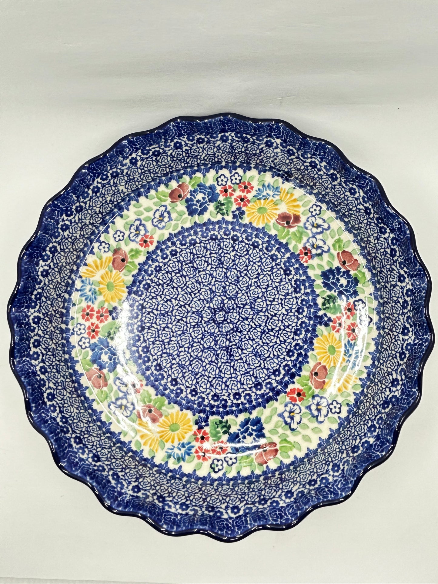 Pie Plate ~ Fluted ~ 10 inch ~ U5136 ~ U3*