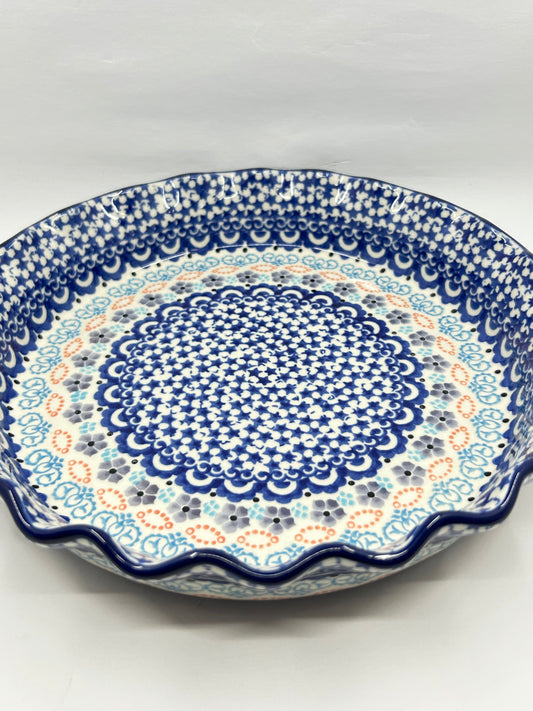 636 ~ Pie Plate ~ Fluted ~ 10" ~ 3363X - T4*
