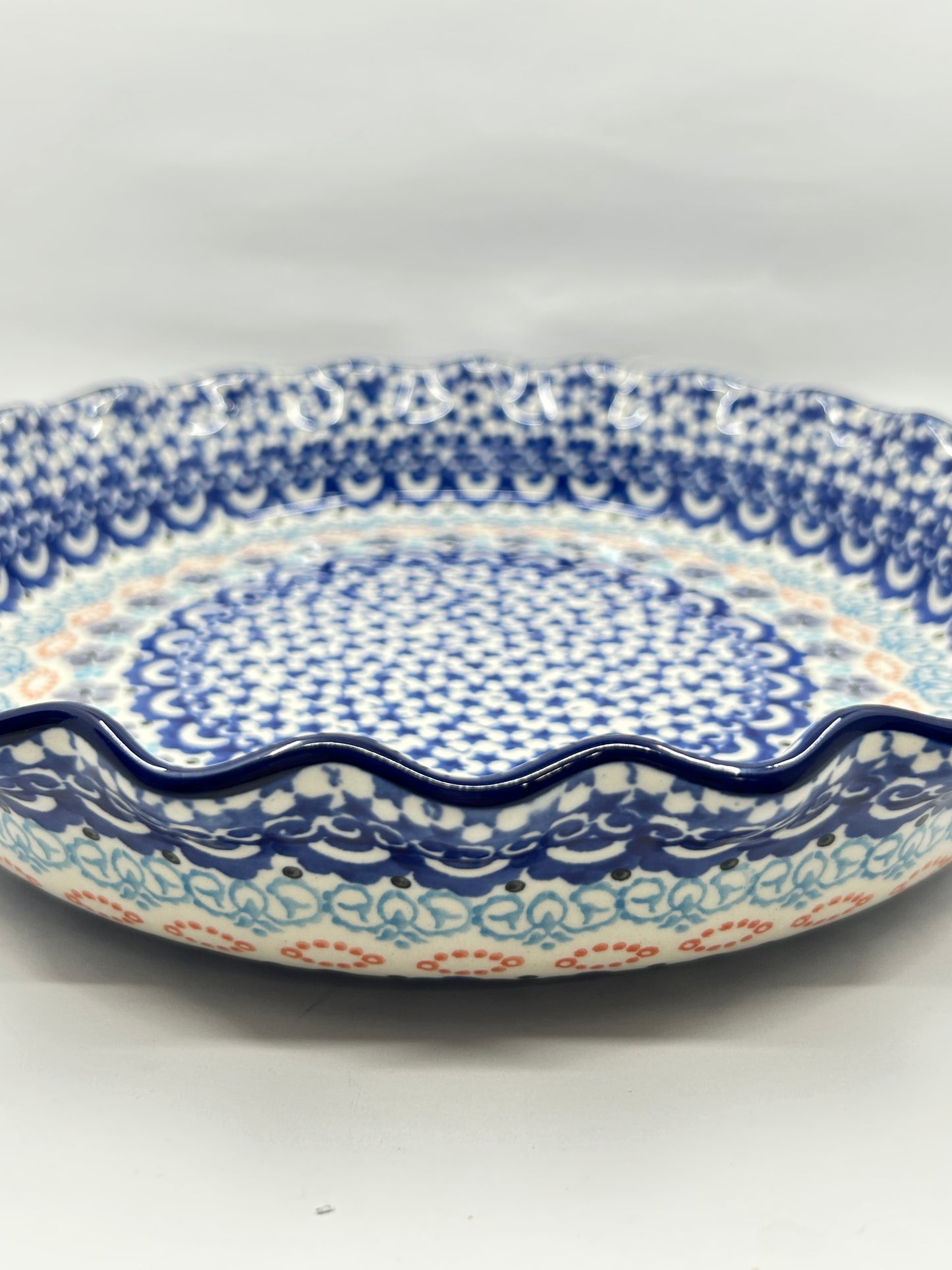 636 ~ Pie Plate ~ Fluted ~ 10" ~ 3363X - T4*