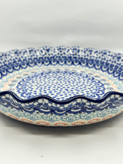 636 ~ Pie Plate ~ Fluted ~ 10" ~ 3363X - T4*