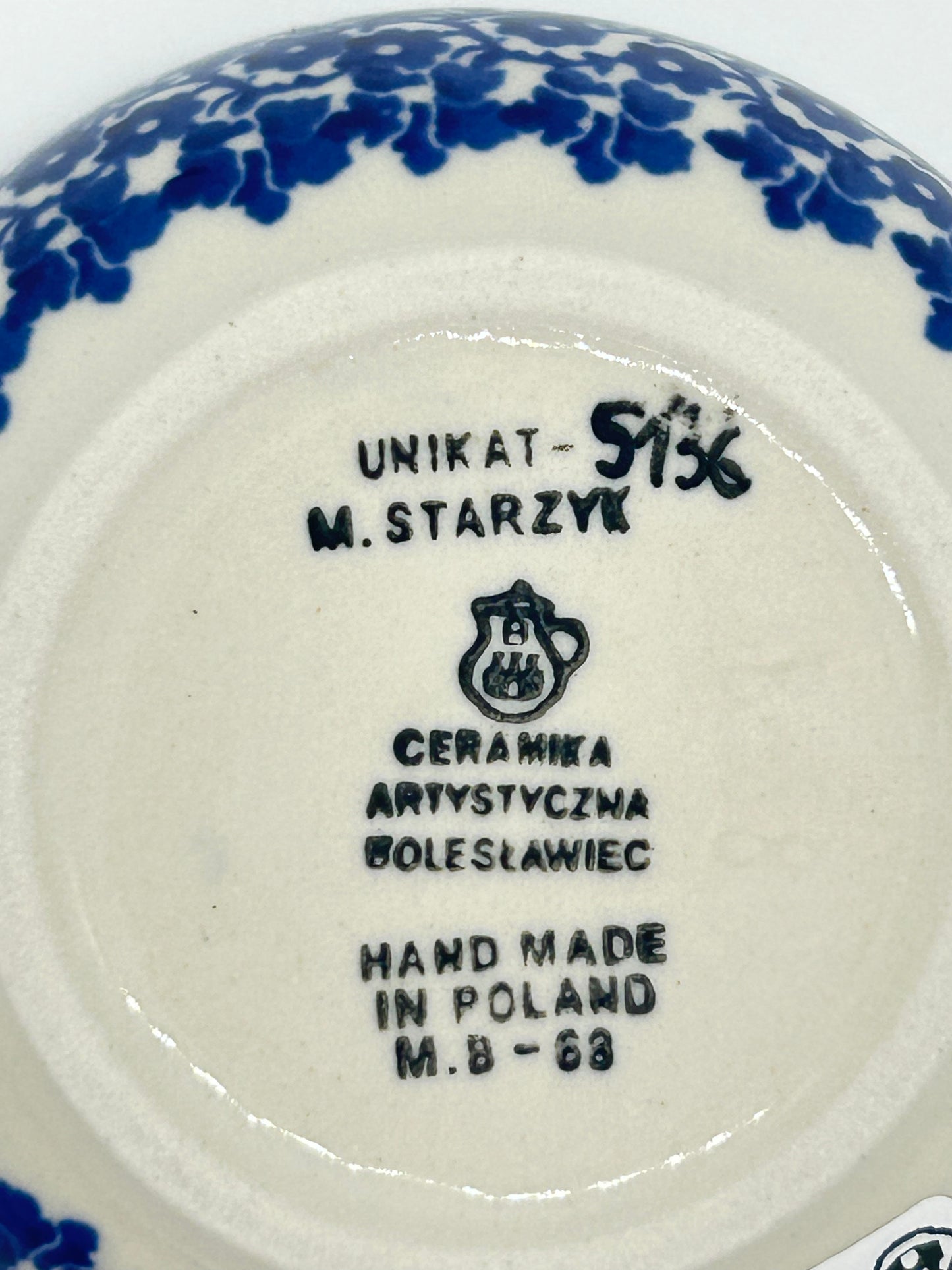 B88 ~ Bowl ~ 3~1/2" U5136 - U3*