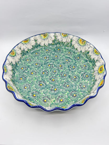 Pie Plate ~ Fluted ~ 10 inch ~ U5238 ~ U6*