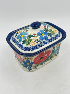 Covered Container ~ 3.25H x 3.5W x 4.5L ~ U5149 ~ U4!