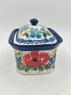 Covered Container ~ 3.25H x 3.5W x 4.5L ~ U5149 ~ U4!