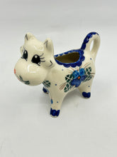 Load image into Gallery viewer, Cow Creamer - Blue Flower - U